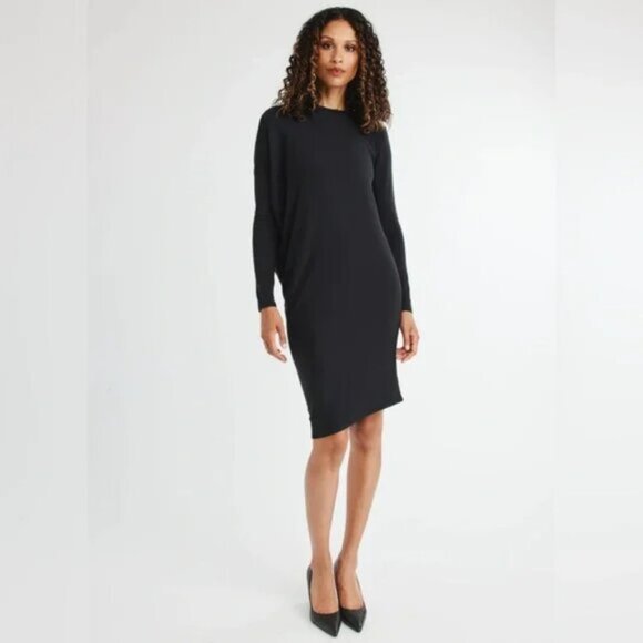 Kit and Ace Black Midi Dress - Picture 3 of 5